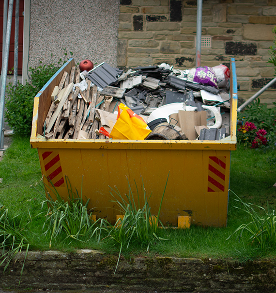 Midi skip hire for construction waste Harrogate